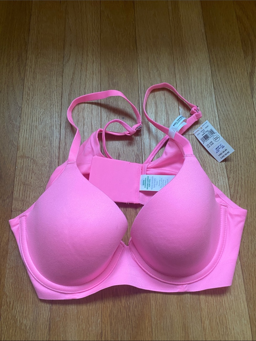 aerie Pink Molded T-Shirt Bra